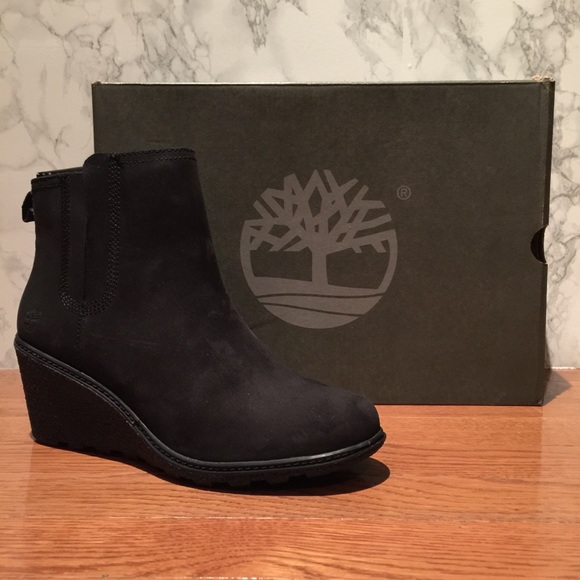 timberland amston chelsea wedge boot